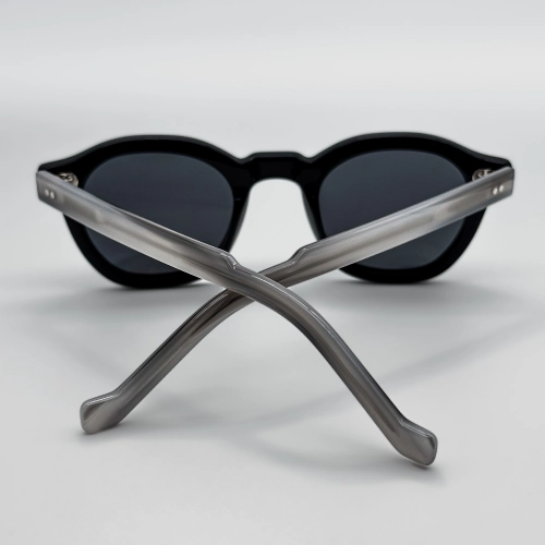 Haze Duo Sunglasses – Black–Smoke Grey